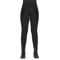Ridetights med similisten fra QHP " Zahra" - Sort
