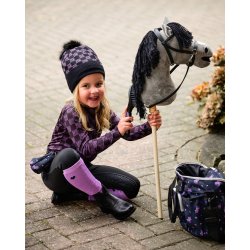 Hue i flot mnster fra QHP - One size