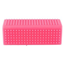 Hrfjerner til pelsdyr f.eks hund og kat i pink silikone