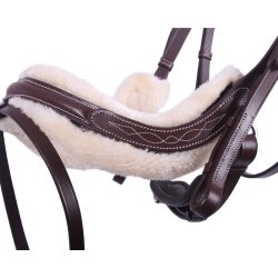 Trense med buet nserem og falsk lam "Ontario"