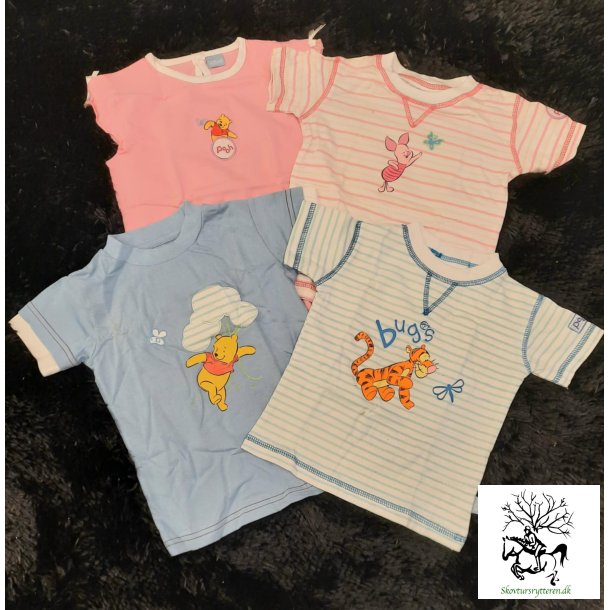 Baby T-shirt fra Disney "peter plys" i flere str og farver