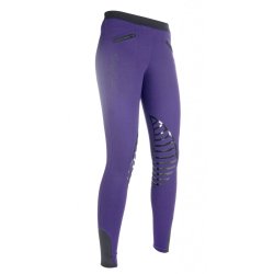 Ridetights med  kn silikone grib til brn og voksne  fra HKM "Starlight" 
