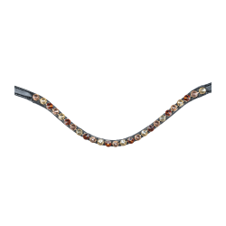 Trense med tilbagetrk fra Waldhausens X-Line serie  "Goldheart"