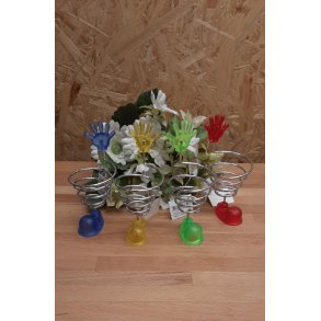 ggebgre med fod i friske farver 