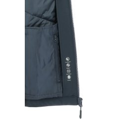 Jakke i genbrugs materiale unicex fra EQUITHME "CHRIS" Navy bl