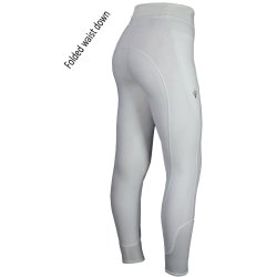 Ridetights fra Mink Horse med eller uden fold ned talje "SHOW-OFF"  Hvid
