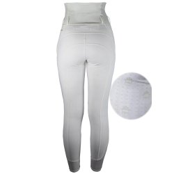 Ridetights fra Mink Horse med eller uden fold ned talje "SHOW-OFF"  Hvid