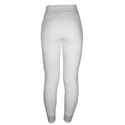 Ridetights fra Mink Horse med eller uden fold ned talje "SHOW-OFF"  Hvid