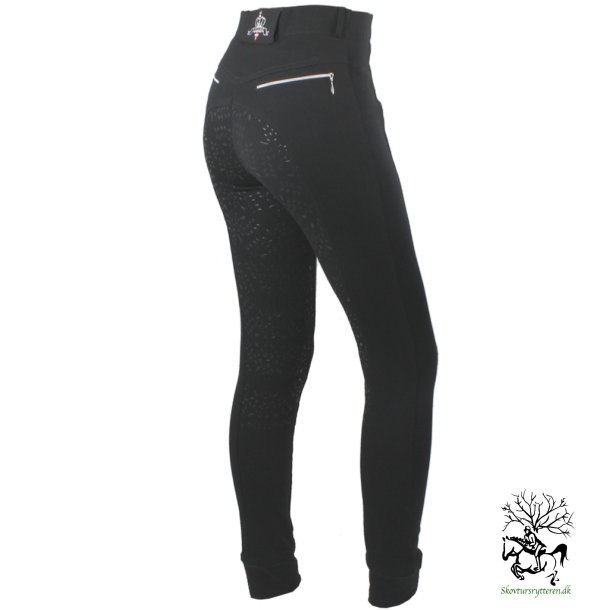Ridetights fra Mink Horse - Equeestrian "Pull up" sort str 38-40