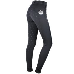 Ridebukser  med power grip fra Mink Horse "Equestrian CROWN"