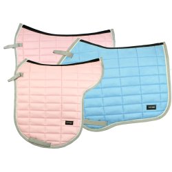  Underlag sueded  fra Mink Horse "SUMFUN " Rosa eller Sky Bl - spring eller dressur 