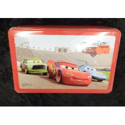  Madkasser i  Zink med disney cars