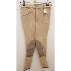 Brne ridebuks med knskind str. 130