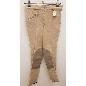 Brne ridebuks med knskind str. 130