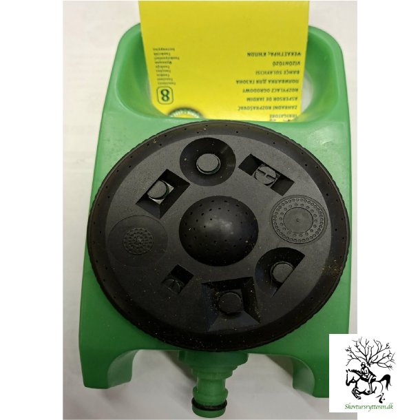 Havesprinkler i plast 8 funktioner 