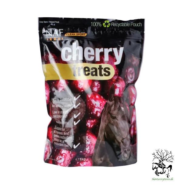 Godbidder fra NAF uden sukker "cherry treats"