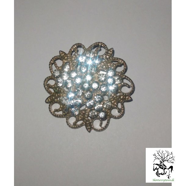 Broche med sten