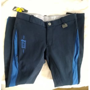 Ridebukser Junior fra ELT str. 140 i  nat bl