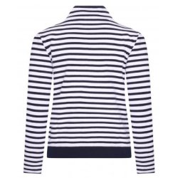 HV Polo Sweat cardigan med striber vendbar "Deauville"