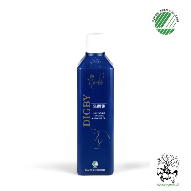 Natalie Horse Care - Digby shampoo med kologisk kokosolie til heste der ofte vaskes 500 ml