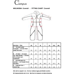 Rideheldragt / Kedeldragt med fuld skind fra Campus 
