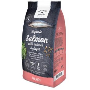 Go Native hunde foder til hunde med flsom mave  Laks/spinat/ingefr