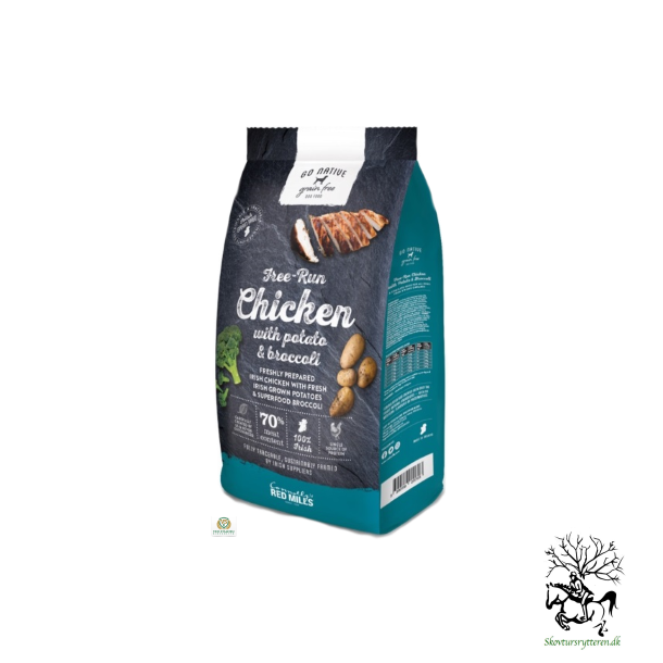 Go Native hunde mad til allergi hunde med Kylling/kartoffel/broccoli