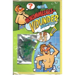 Joke Kort "Vidunder Shampoo" Grn flere varianter