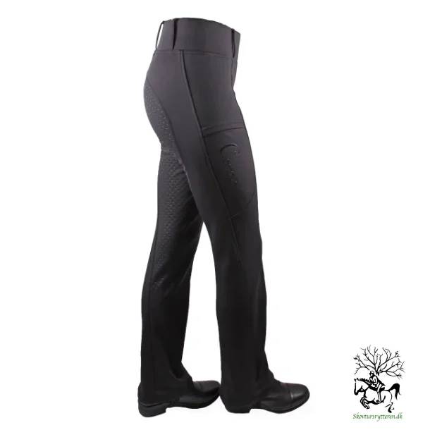 Ridetights Jodhpur vinter fra Campus med vide i benene "Helga" sort