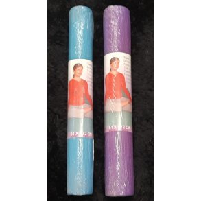 Yoga mtte i lilla eller tyrkis