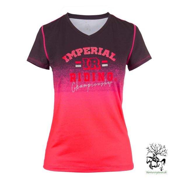  T-shirt fra IR med v hals i krlfrit materiale "Game Over"