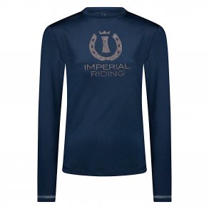 IR T-shirt med logo i similisten 