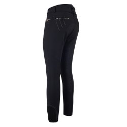 Ridebukser  med full grib silikone fra IR "Warmblood" sort