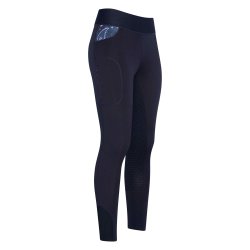 Ridetights vinter til Junior fra IR "Cosmic Sparkle" nat bl 