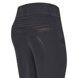  Ridetights fra IR med full silikone grib "Shiny Sparks" Sort
