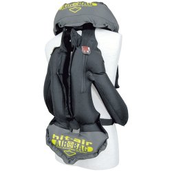 HIT-AIR Sikkerhedsvest med patron, LV Sort Medium 