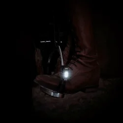 Led spots fra Lovel star - pk. med rd og hvid lygte.