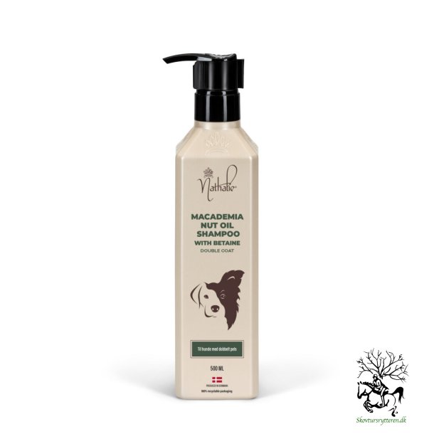 Nathalie Horse Care shampoo til hunde med macademia olie