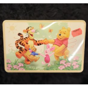 Madkasser i  Zink med Disney Peter plys