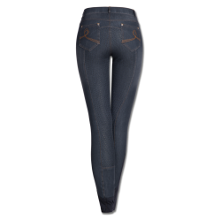 Ridebukser i bld Denim look "Hope" Bl