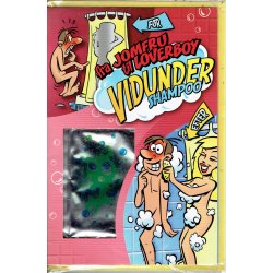 Joke Kort "Vidunder Shampoo" Rd flere varianter