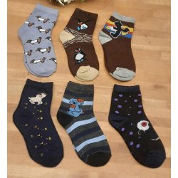 Brnestrmper 6pk. strrelse 27-30