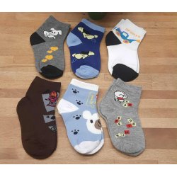 Brnestrmper 6pk. str. 19-22