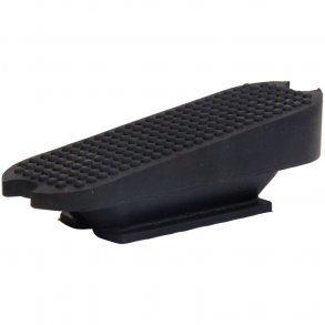 Stigbjleskrpad i gummi fra IR - hvid 12 cm 