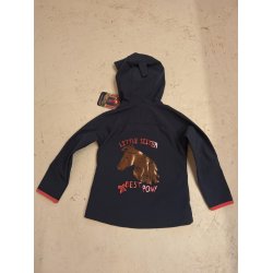 Ridejakke i sotfshell til brn fra HKM str. 98/104