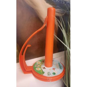 Kkkenrulle holder i plast med sommerfugle holder i Orange