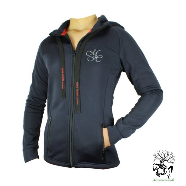  Hoodie / Sweat cardigan fra Mink Horse - zIip-up- Str M