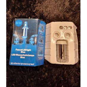 Ledlampe til vandhane.