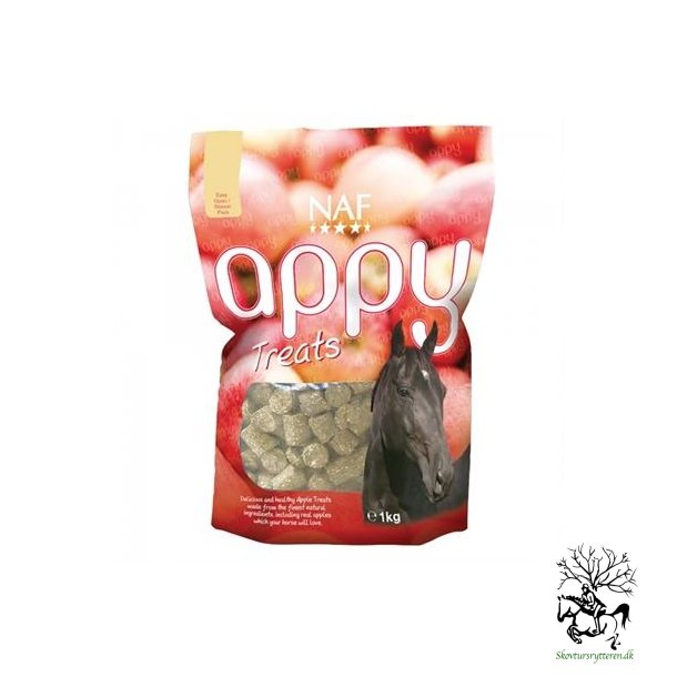 Godbidder fra NAF uden sukker "Appy treats"