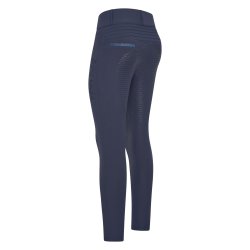Ridetights fra IR med full silikone grib "Shiny Sparks" Navy bl